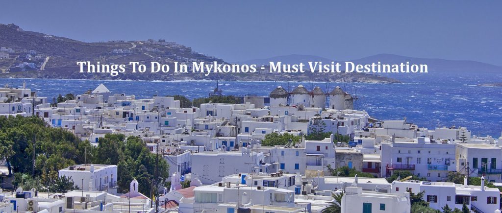 Things To Do In Mykonos