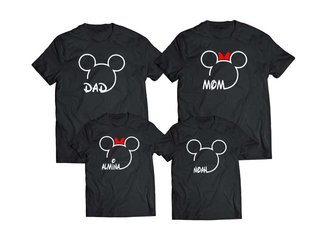 matching family disney shirts