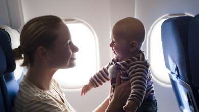 flying with a baby