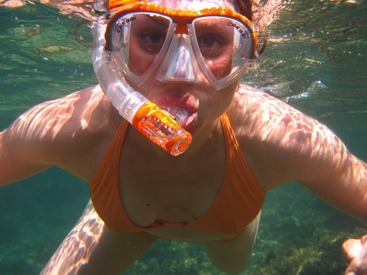 snorkelling in the Maldives