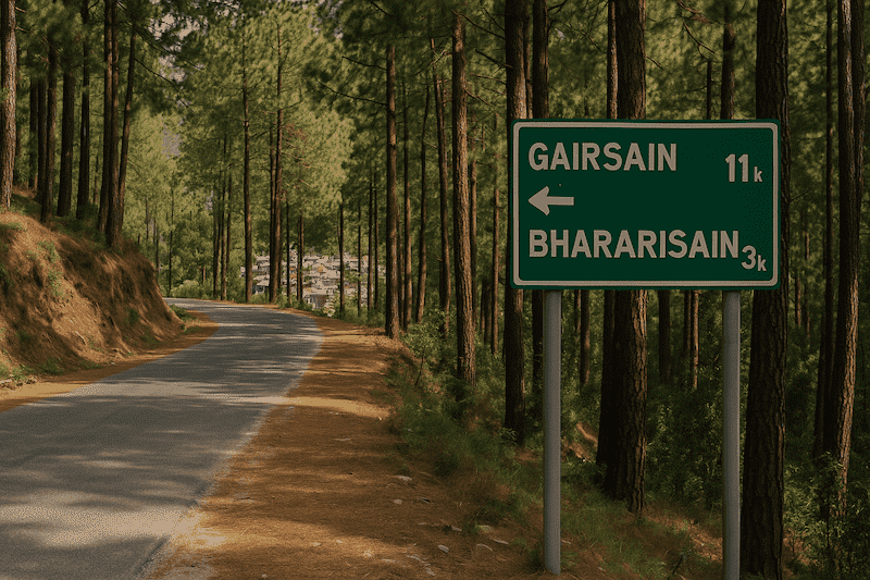 Bhararisain vs Gairsain